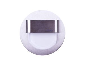 Oprawa przyschodowa RUEDA LED Light 10 V DC 0,8 W IP 66 6500 K szlif Inox