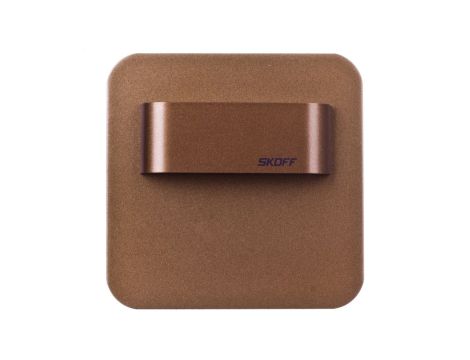 Oprawa przyschodowa SALSA Short LED Light 10 V DC 0,8 W IP 66 3000 K mosiądz mat