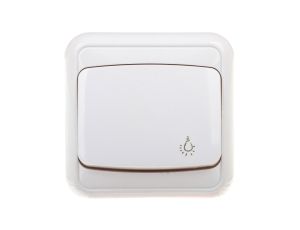 COSMO Przycisk /światło/ biały 300403