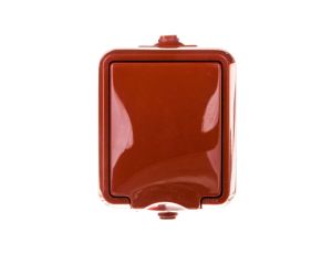 HYDRO Gniazdo hermetyczne pojedyncze z/u IP44 z klapką klinkier 122232 /20szt./