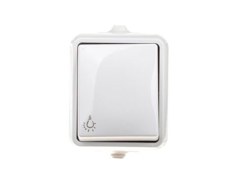 HYDRO Przycisk hermetyczny /światło/ IP44 biały 120403 /20szt./