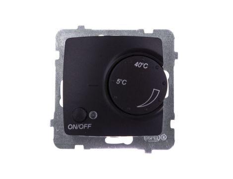 KARO Regulator temperatury /czujnik napowietrzny/ czekoladowy metalik RTP-1SN/m/40