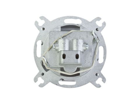 KARO Gniazdo antenowe RTV przelotowe 14dB czekoladowy metalik GPA-14SP/m/40