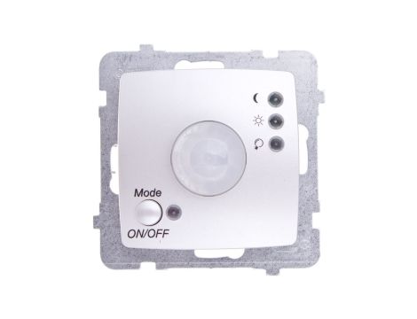 KARO Elektroniczny czujnik ruchu srebrny perłowy ŁP-16S/m/43