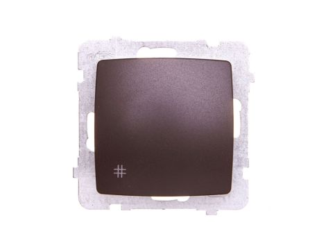 KARO Łącznik krzyżowy czekoladowy metalik ŁP-4S/m/40
