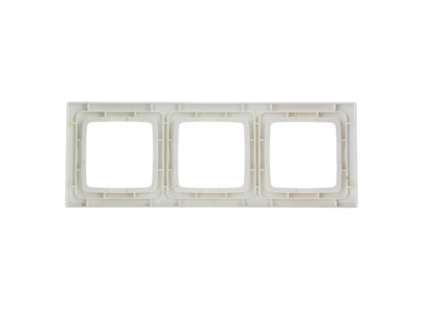 KARO Ramka potrójna do łączników IP44 ecru perłowy RH-3S/42