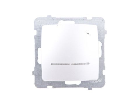 KARO Łącznik schodowy z podświetleniem srebrny perłowy ŁP-3SS/m/43