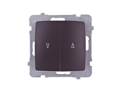 KARO Łącznik żaluzjowy czekoladowy metalik ŁP-7S/m/40