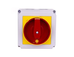 Łącznik krzywkowy 0-1 4P 80A w obudowie /+blokada/ 4G80-92-PK S6