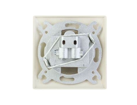 AKCENT Gniazdo antenowe RTV-SAT końcowe beżowe GPA-AS/01