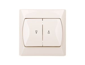 AKCENT Łącznik żaluzjowy beżowy ŁP-7A/01