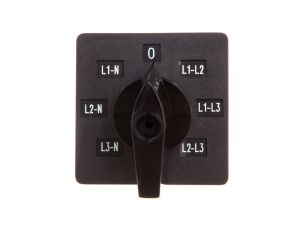 Przełącznik woltomierza 3xL-L i 3xL-N do wbudowania ŁK15-4.883P01