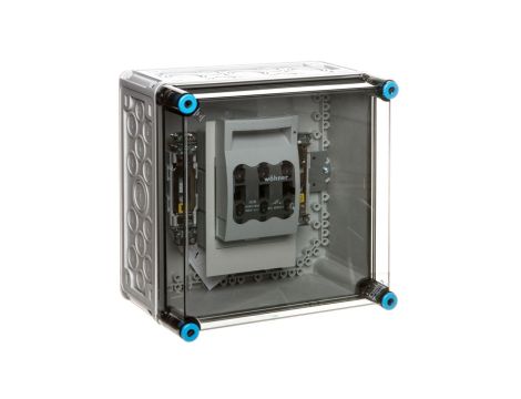 Skrzynka Mi z rozł. bezp. mocy, IP 65, wlk.2 - 300x300x170, 1xNH 00, 125A, 3-bieg.+PE+N Mi 5250 2000187