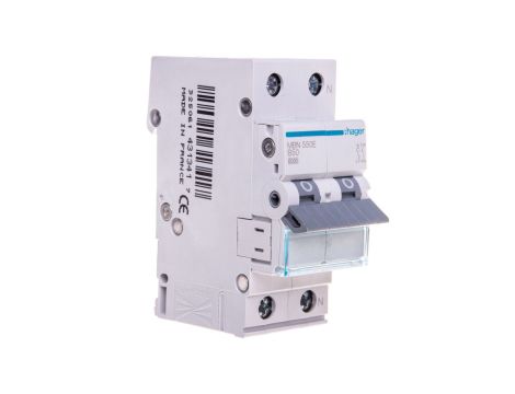 Wyłącznik nadprądowy 1+N B 50A 6kA AC MBN550E