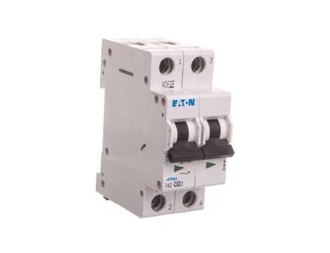 Wyłącznik nadprądowy 2P C 63A 15kA AC FAZ C63/2 278766