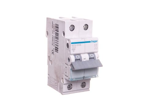 Wyłącznik nadprądowy 2P C 0,5A 6kA AC MCN200E