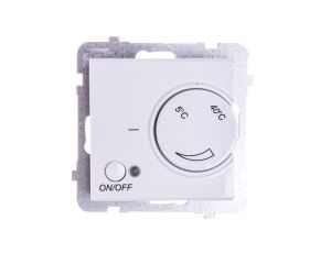 SONATA Regulator temperatury /czujnik podłogowy/ biały RTP-1R/m/00