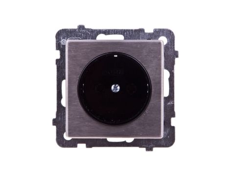 SONATA Gniazdo pojedyncze b/u stal inox GP-1RM/m/37