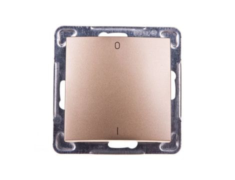 IMPRESJA Łącznik podwójny złoty metalik ŁP-11Y/m/28