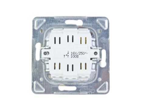 IMPRESJA Łącznik kontrolny z podświetleniem ecru ŁP-12YS/m/27