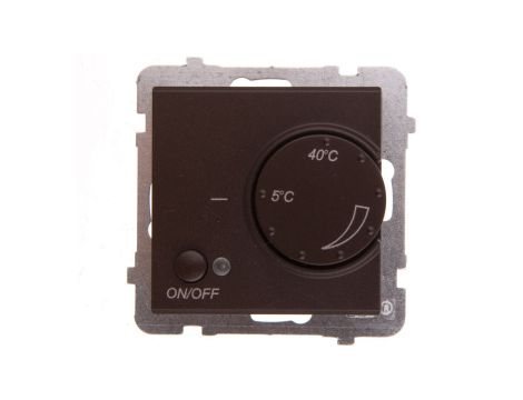 SONATA Regulator temperatury /czujnik podłogowy/ czekoladowy metalik RTP-1R/m/40