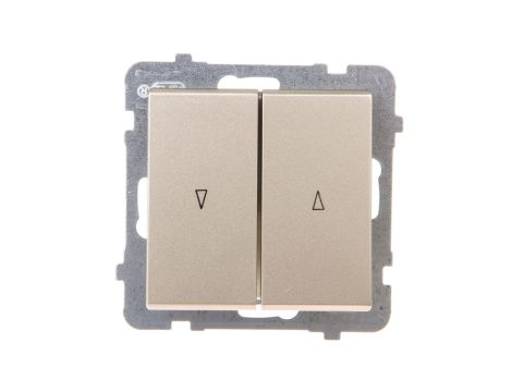 SONATA Łącznik żaluzjowy szampański złoty ŁP-7R/m/39