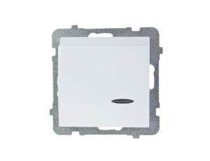 AS Łącznik hotelowy z podświetleniem biały ŁP-15GS/m/00