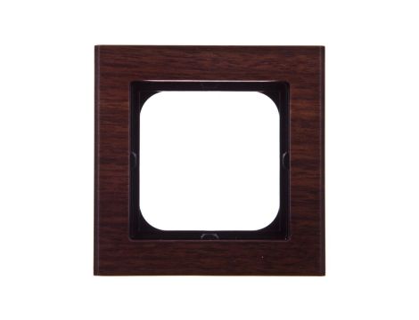 SONATA Ramka pojedyncza drewno orzech R-1RW/34