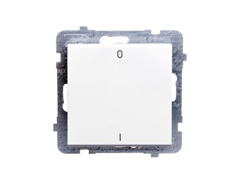 SONATA Łącznik podwójny biały ŁP-11R/m/00