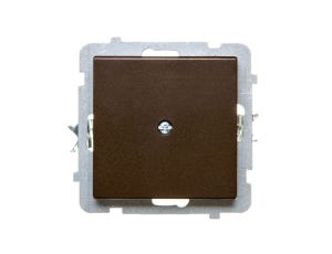 SONATA Zaślepka czekoladowy metalik Z-1R/m/40