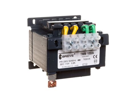 Transformator 1-fazowy separacyjny TMM 100/A 230/110V 0,9A, Ta 40, 16245-9987