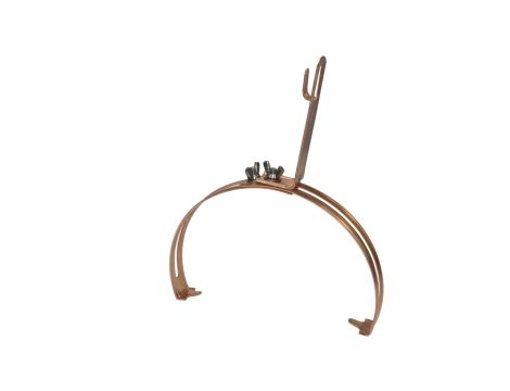 Uchwyt gąsiorowy 6-8mm 100mm 59.1/S LA 9005 /95910115/