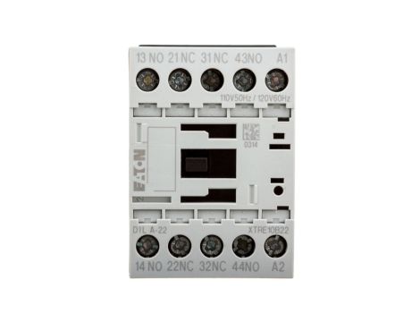 Stycznik pomocniczy 4A 2Z 2R 110V AC DILA-22(110V50HZ,120V60HZ) 276396