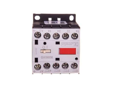 Stycznik pomocniczy 10A AC1, zestyki 3Z+1R, cewka 24VDC 11BG0031D024