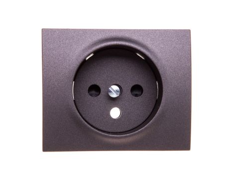 SISTENA LIFE Plakietka gniazda pojedynczego choco 771228