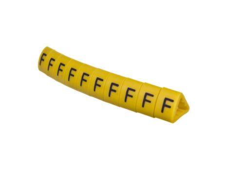 Oznacznik przewodów OZ-2/F żółty E04ZP-01020401700 /100szt./