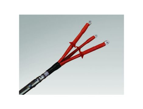 Głowica wnętrzowa termokurczliwa do kabli o izolacji papierowej, CHEP(H)-3I 24kV 70-240, 197533