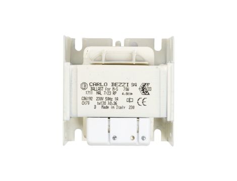 Statecznik do lamp wyładowczych 70W z ochroną termiczną NAL7/23RP /opak. 12/