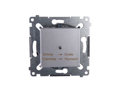 Simon 54 Ogranicznik przepięć srebrny mat Typ T3 D75420,01/43