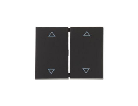 K.1 Klawisz świecznikowy 2-biegowy z nadrukiem symbolu /strzałki/ antracyt mat lakierowany 14357206