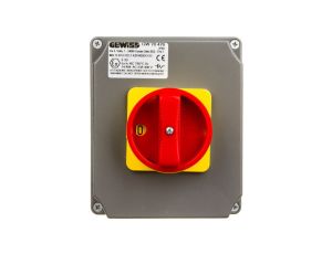 Łącznik krzywkowy awaryjny 32A 4P Strefa 22(D) ATEX w puszce aluminiowej GW70476