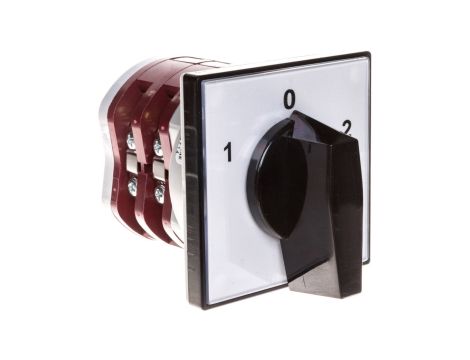 Łącznik krzywkowy 1-0-2 2P 63A do wbudowania 4G63-52-U