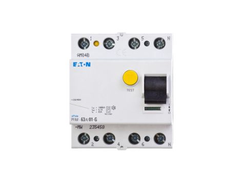 Wyłącznik różnicowoprądowy 4P 63A 0,1A typ G PFIM-63/4/01-G 235458