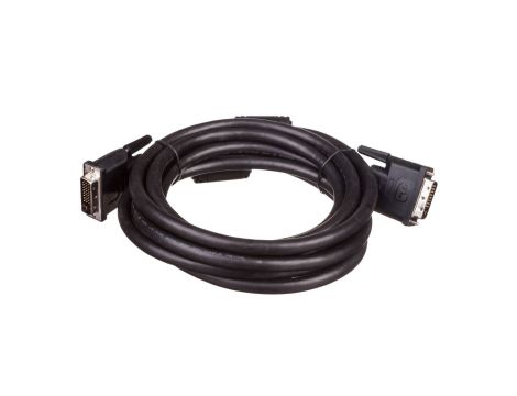 Kabel połączeniowy DVI-D Dual Link Typ DVI-D(24+1)/DVI-D(24+1), M/M czarny 3m AK-320101-030-S