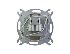 IMPRESJA Gniazdo antenowe RTV-SAT przelotowe ecru GPA-YSP/m/27