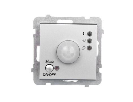 SONATA Elektroniczny czujnik ruchu srebro mat ŁP-16R/m/38