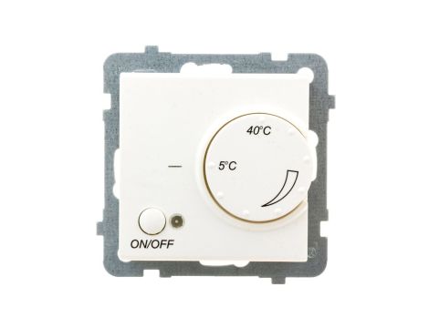 SONATA Regulator temperatury /czujnik podłogowy/ ecru RTP-1R/m/27