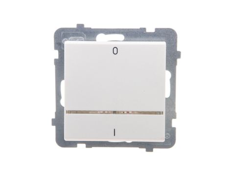 SONATA Łącznik podwójny z podświetleniem ecru ŁP-11RS/m/27