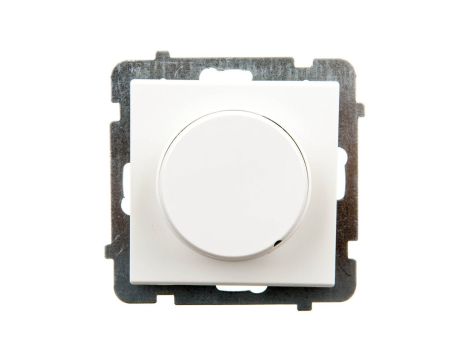 SONATA Ściemniacz przyciskowo-obrotowy /żarowy i halogenowy/ ecru ŁP-8R/m/27