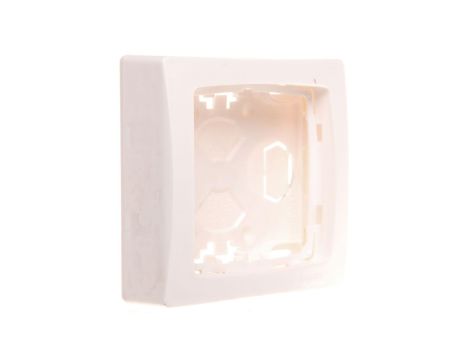 OTEO Puszka natynkowa pojedyncza biała 086091